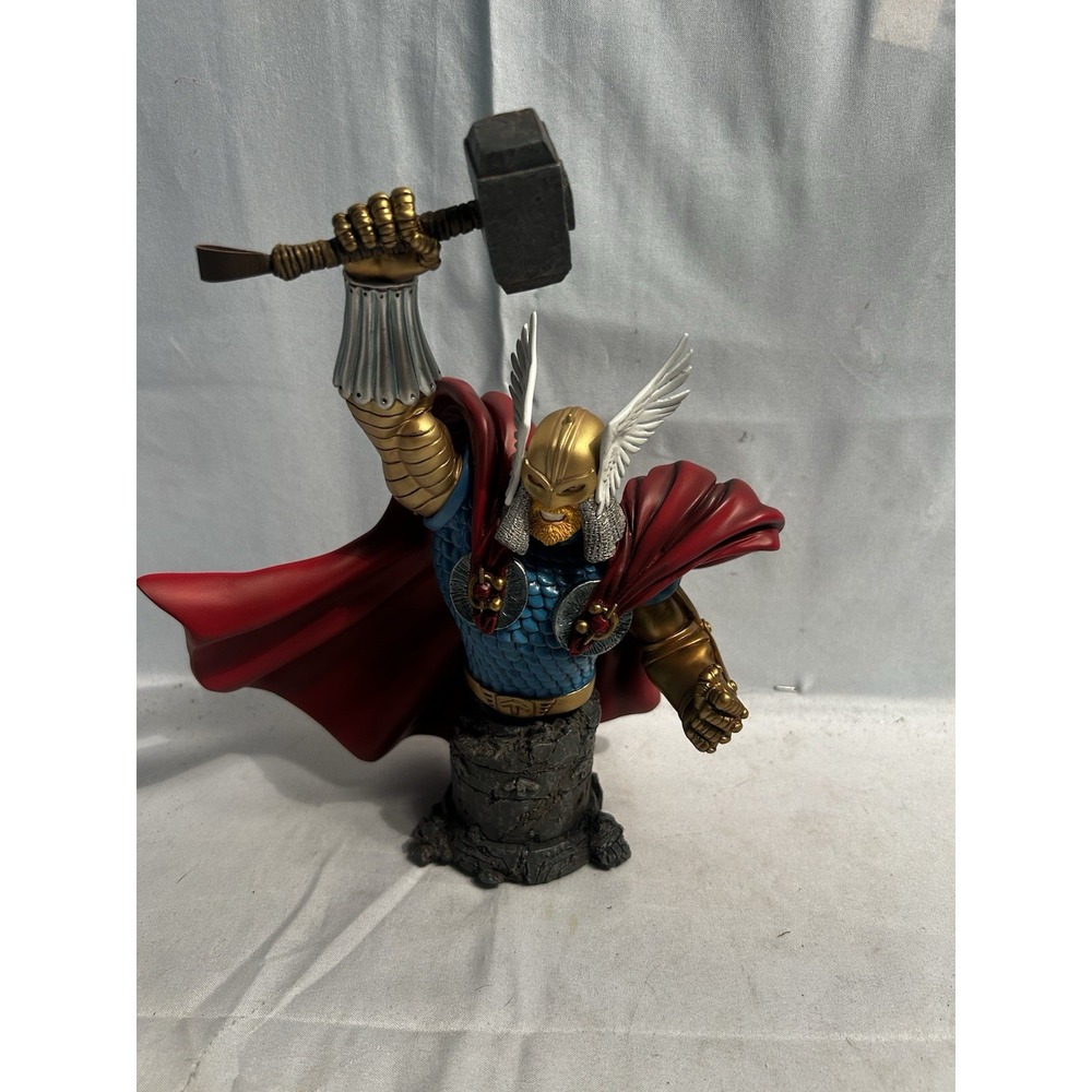2005 Bowen Designs Battle Armor Thor Mini Bust Statue Marvel #2609/3000 Kucharek